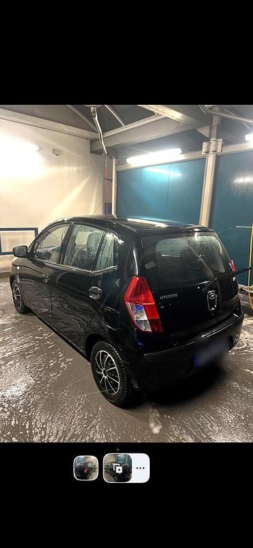 Gebraucht Hyundai i10 69 PS (50 kW) 2007 Schwarz Kleinwagen