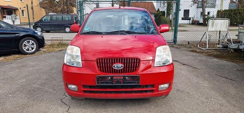 Gebraucht Kia Picanto EX 65 PS (47 kW) 2007 Rot Kleinwagen