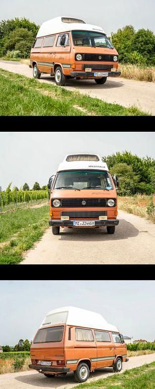 Gebraucht VW T3 69 PS (50 kW) 1982 Orange Van