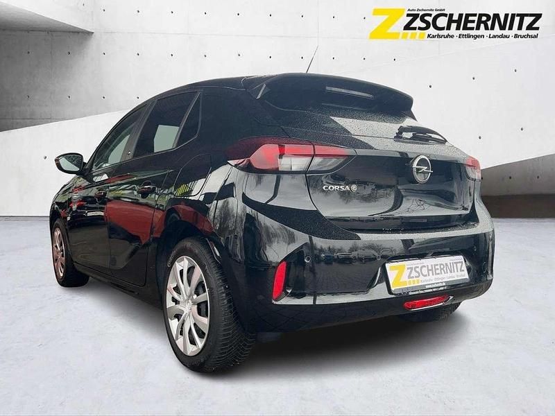Gebraucht Opel Corsa-e Edition 100 kW (136 PS) 2022 Diamant schwarz/karbon schwarz Kleinwagen