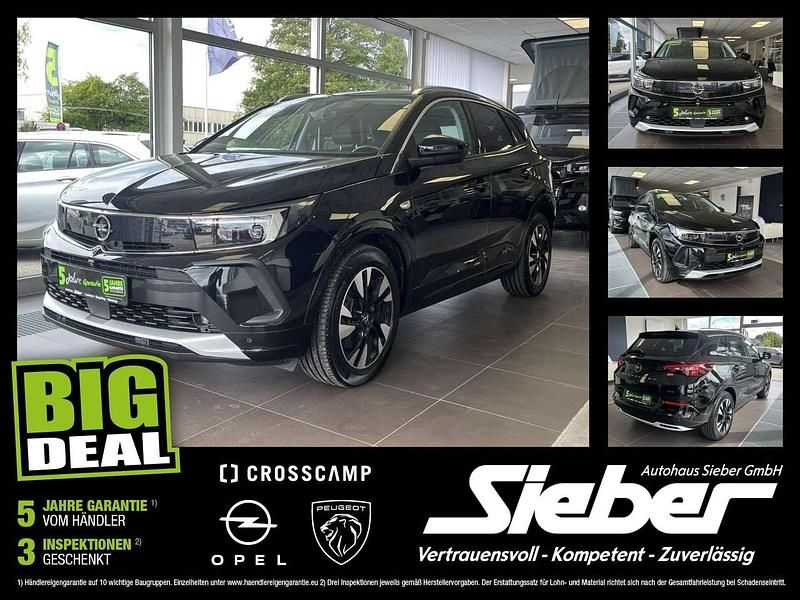 Diamant schwarz/karbon schwarz Gebraucht 2022 Opel Grandland X Ultimate SUV | 23.490 € (Fairer Preis) - Bild 1/4