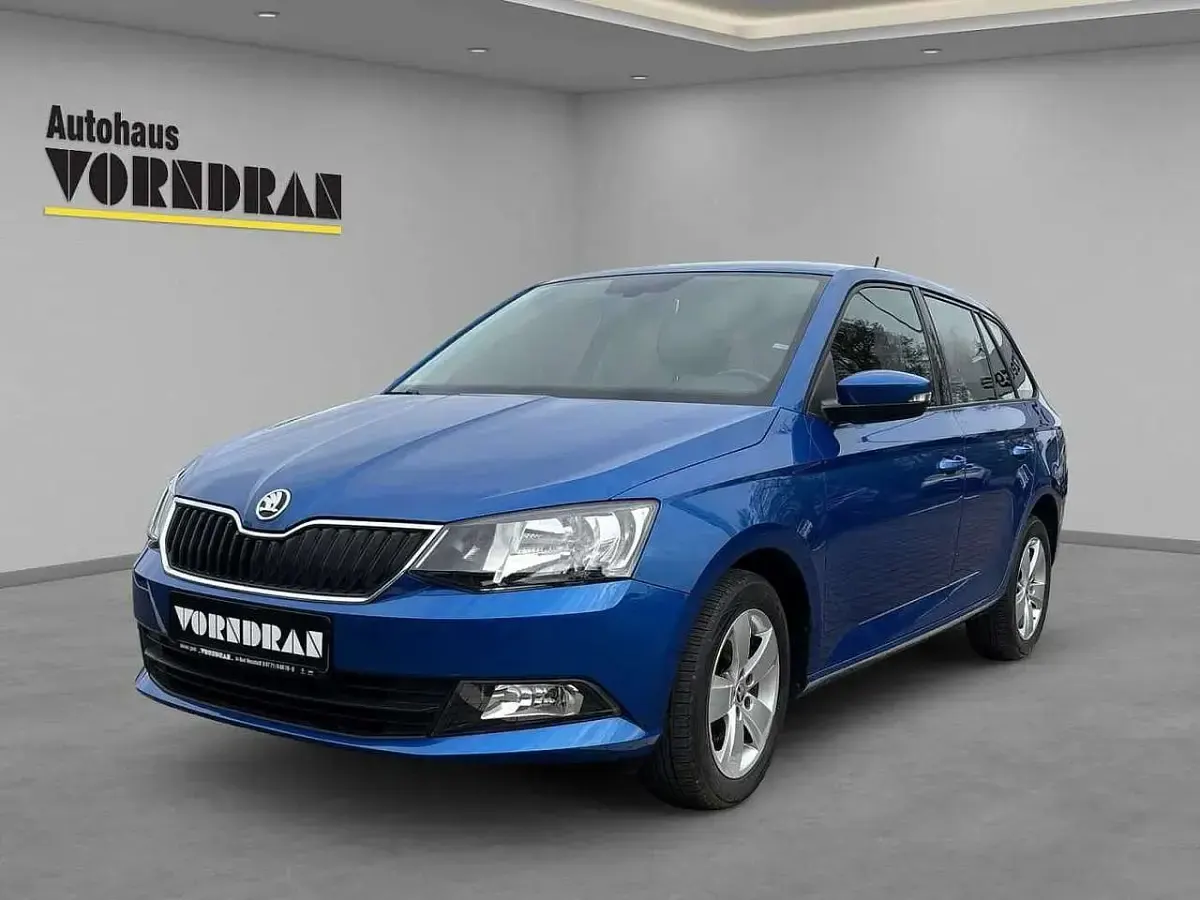 Gebraucht Skoda Fabia Ambition 95 PS (69 kW) 2018 Blau Kleinwagen