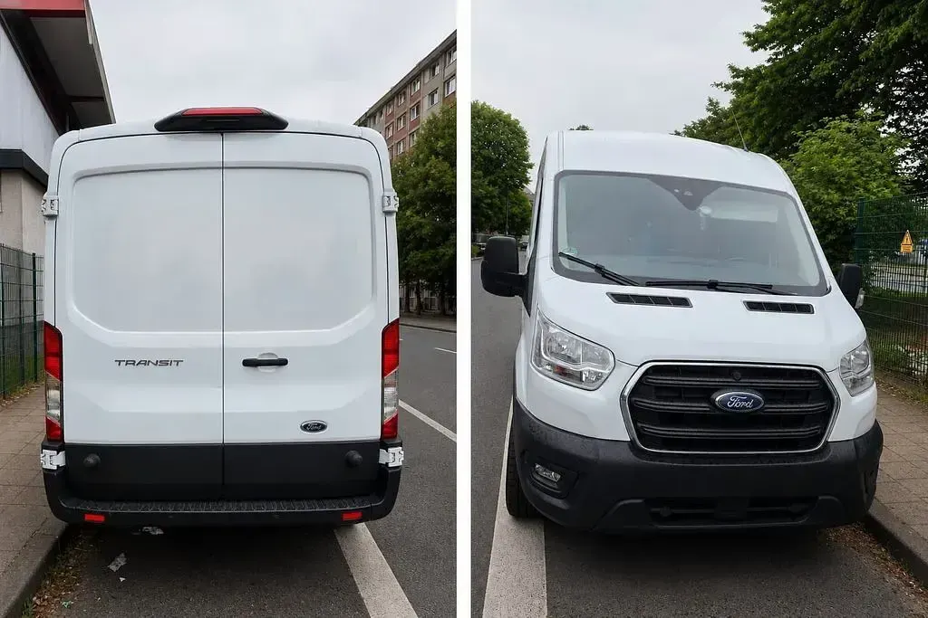 Używany Ford Transit 131 KM (96 kW) 2022 Biały Minivan