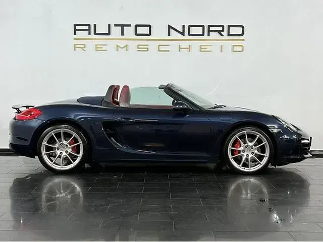 Brugt Porsche Boxster S 315 HK (231 kW) 2012 Blå Cabriolet