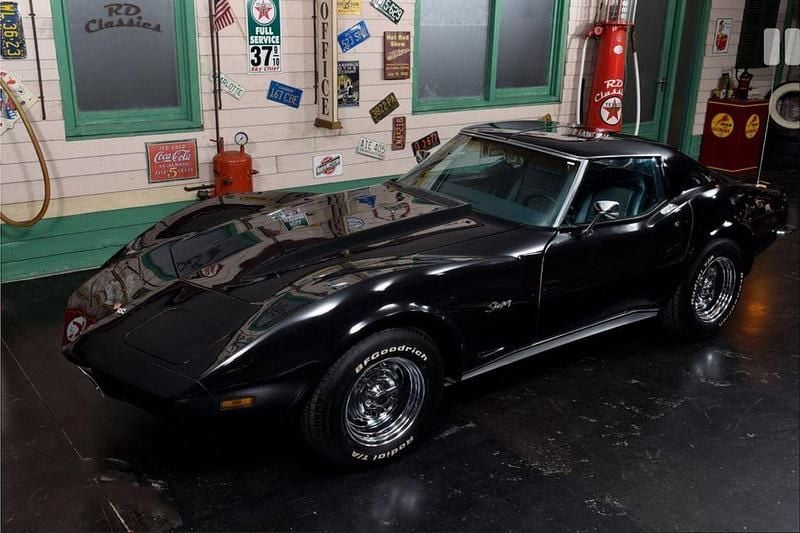 Usata Corvette Stingray 250 CV (183 kW) 1973 Nero Cabrio