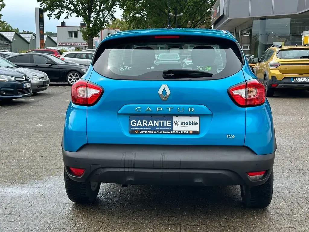 Gebraucht Renault Captur Dynamique 90 PS (66 kW) 2015 Blau SUV