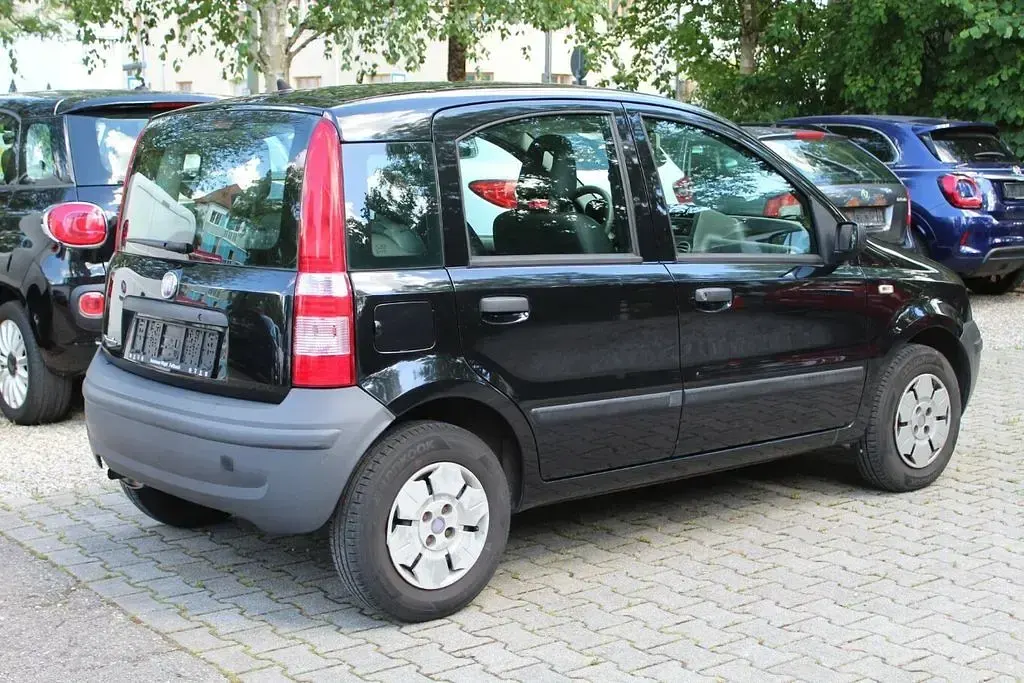 Gebraucht Fiat Panda Active 54 PS (39 kW) 2009 Schwarz Kleinwagen