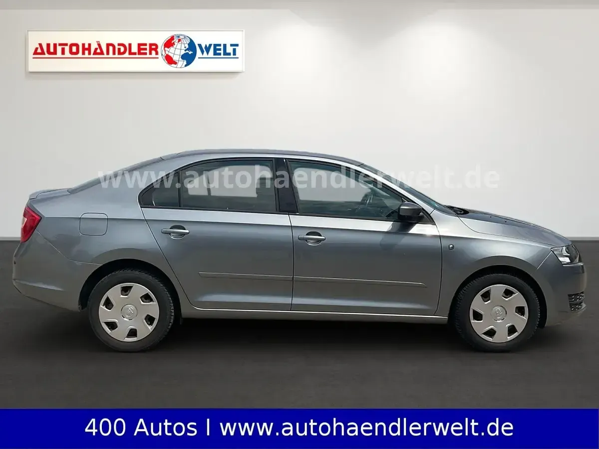 Gebraucht Skoda Rapid 122 PS (89 kW) 2013 Grau Kleinwagen