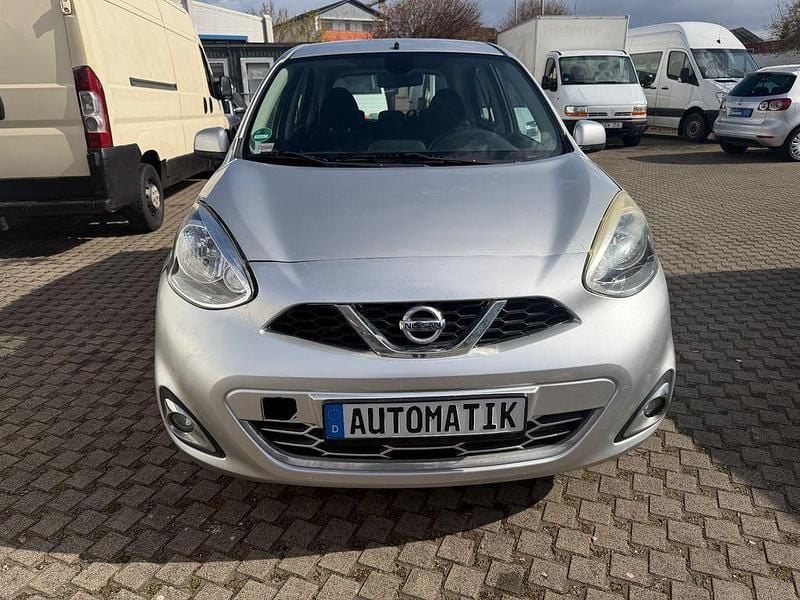 Gebraucht Nissan Micra Acenta 80 PS (58 kW) 2014 Silber Kleinwagen