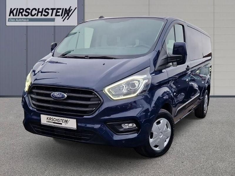 Blau Gebraucht 2023 Ford Transit Custom Trend Kombi | 31.490 € (Teuer) - Bild 1/4