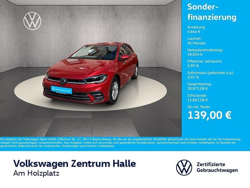 Kings red metallic Gebraucht 2024 VW Polo Style Limousine | 23.470 € (Fairer Preis) - Bild 1/4