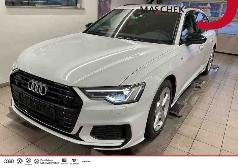 Gebraucht Audi A6 S-Line 367 PS (269 kW) 2022 Gletscherweiss metallic Kombi