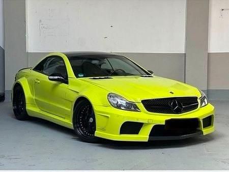 Grün Gebraucht 2002 Mercedes SL500 Cabrio | 29.999 € - Bild 1/4