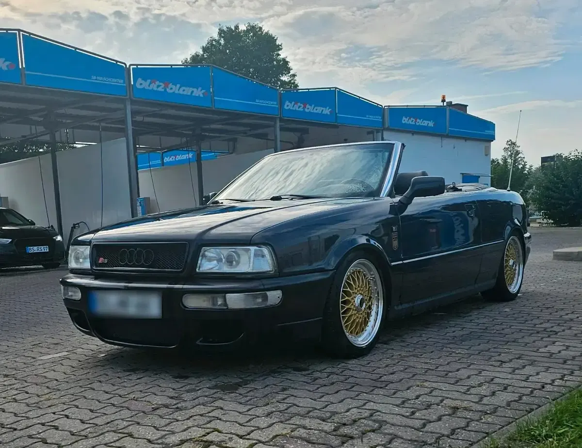 Gebraucht Audi 80 125 PS (91 kW) 1999 Schwarz Cabrio