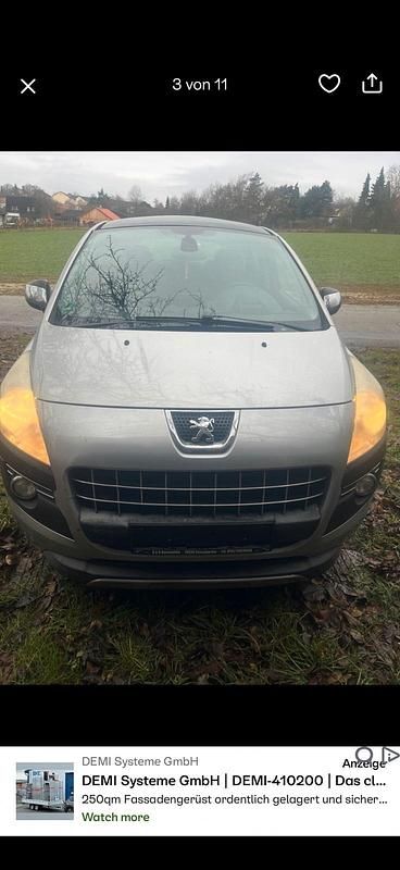Silber Gebraucht 2011 Peugeot 3008 Van / Kleinbus | 3.000 € (Fairer Preis) - Bild 1/4