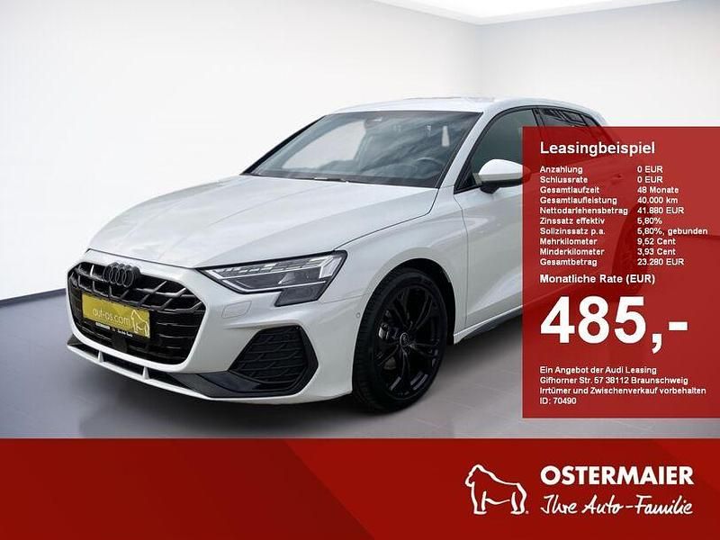 Gletscherweiß Gebraucht 2025 Audi A3 S-Line | 40.730 € (Teuer) - Bild 1/4