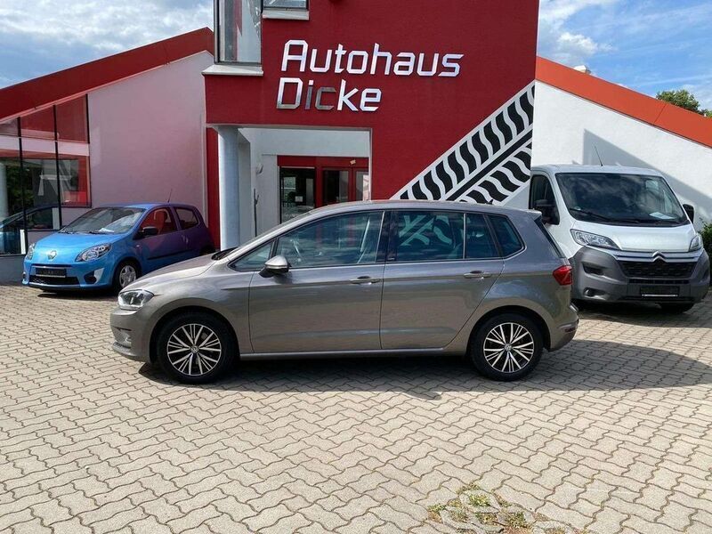 Gebraucht VW Golf Sportsvan Allstar 125 PS (91 kW) 2016 Grau Van / Kleinbus