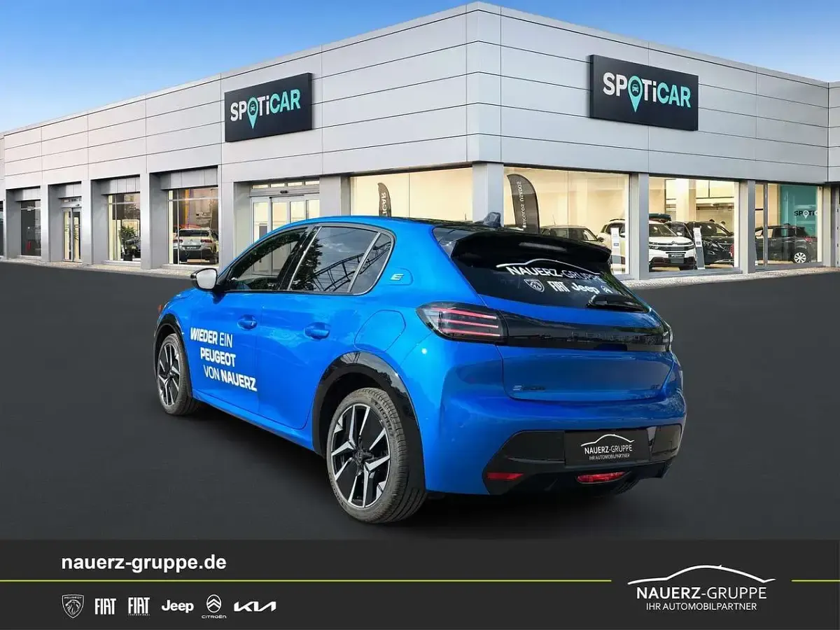 Gebraucht Peugeot e-208 GTi 100 kW (136 PS) 2024 Blau Kleinwagen