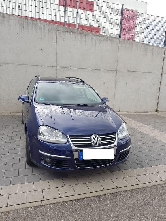 Blau Gebraucht 2008 VW Golf VI Comfortline Kombi | 3.150 € (Superpreis) - Bild 1/4