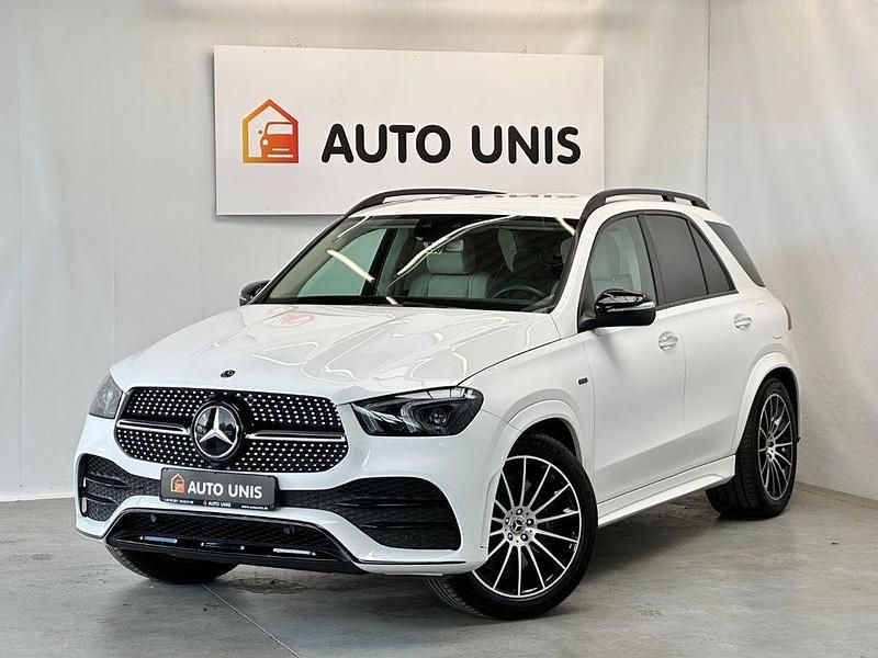 Polarweiss Gebraucht 2020 Mercedes GLE350 AMG line SUV | 49.861 € - Bild 1/4
