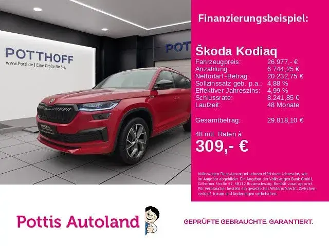 Gebraucht Skoda Kodiaq SportLine 200 PS (147 kW) 2023 SUV