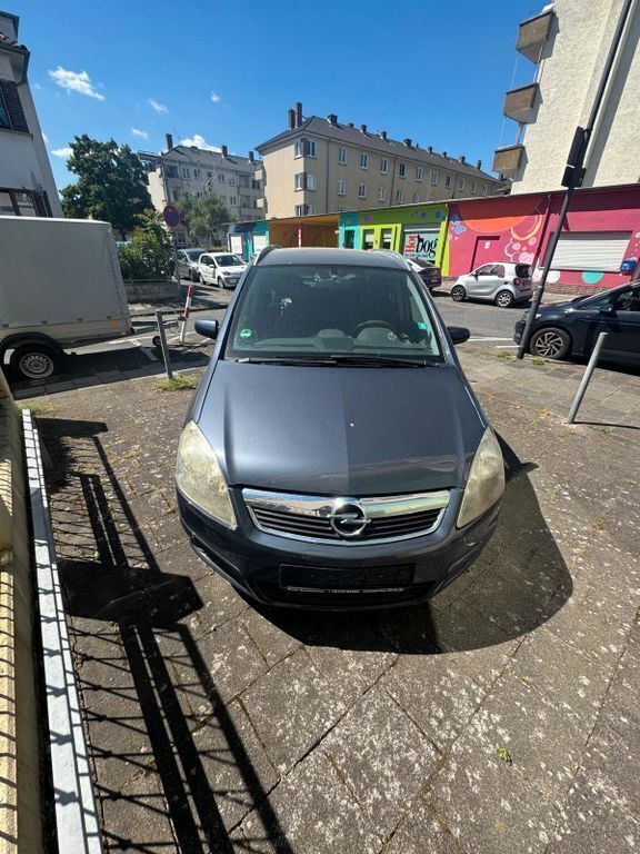Blau Gebraucht 2008 Opel Zafira Van / Kleinbus | 2.100 € (Fairer Preis) - Bild 1/4