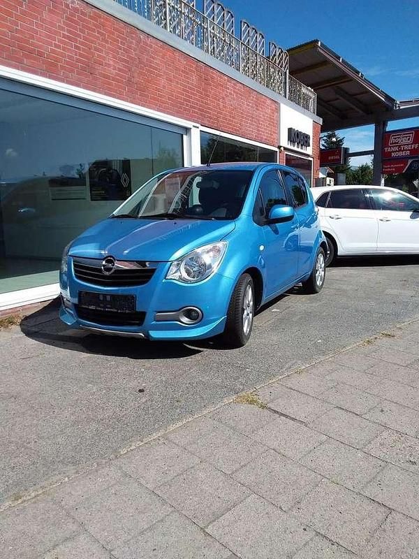 Gebraucht Opel Agila Edition 86 PS (63 kW) 2008 Marokko blau Kleinwagen