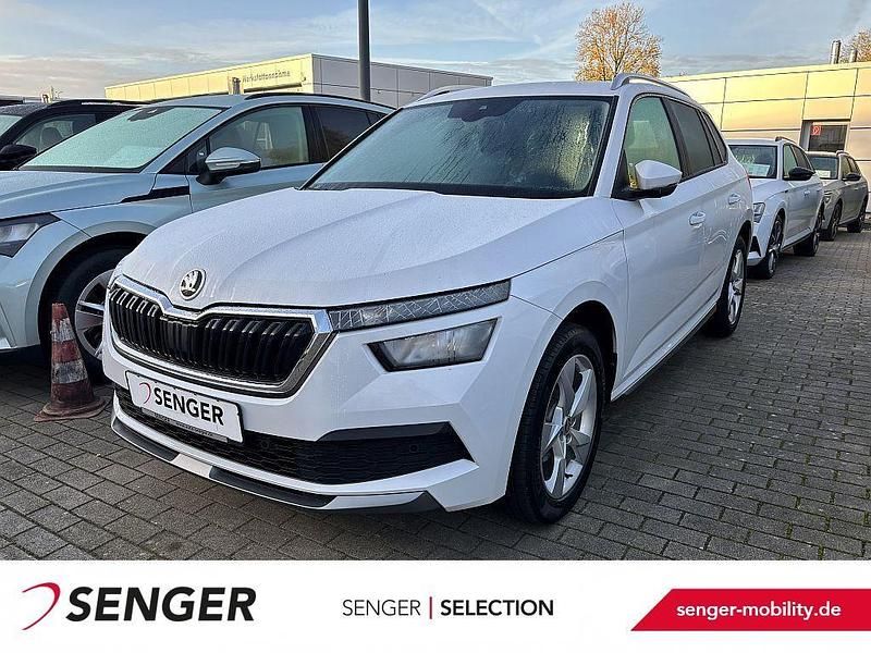 Moonweiss metallic Gebraucht 2020 Skoda Kamiq Style SUV | 13.480 € (Superpreis) - Bild 1/4