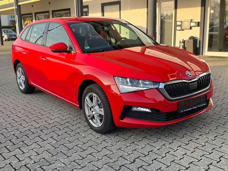 Gebraucht Skoda Scala Ambition 116 PS (85 kW) 2020 Rot Kleinwagen