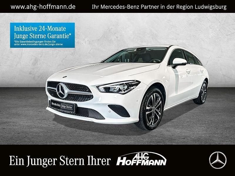 Weiß Gebraucht 2023 Mercedes CLA250e Shooting Brake Kombi | 27.920 € (Superpreis) - Bild 1/4