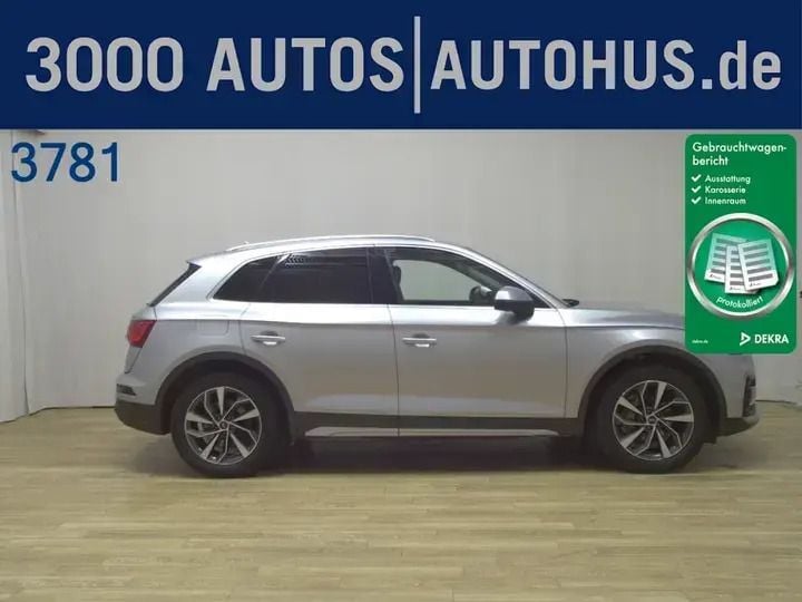 Gletscherweiß metallic Gebraucht 2022 Audi SQ5 Ambiente SUV | 49.380 € (Superpreis) - Bild 1/4