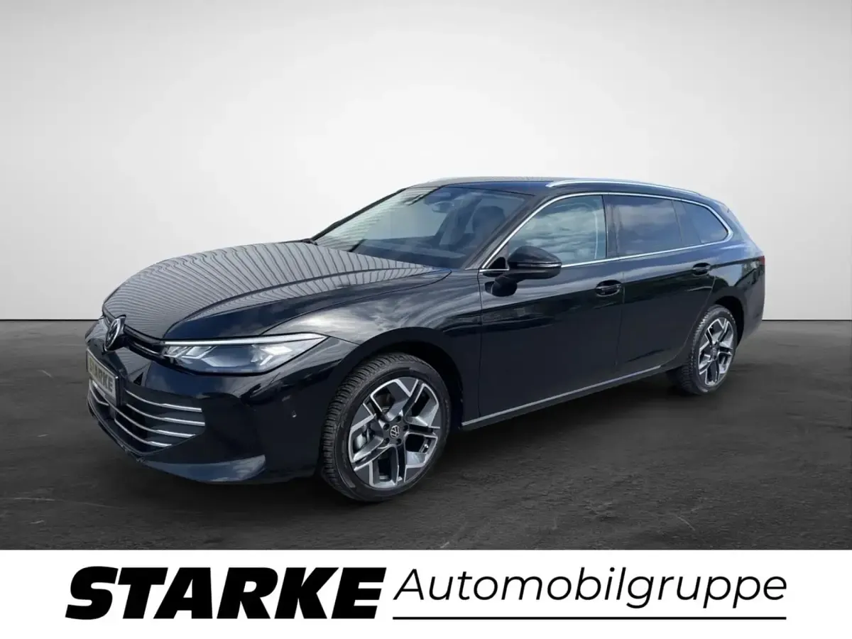 Gebraucht VW Passat Business 150 PS (110 kW) 2025 Schwarz (grenadillschwarz metallic) Kombi
