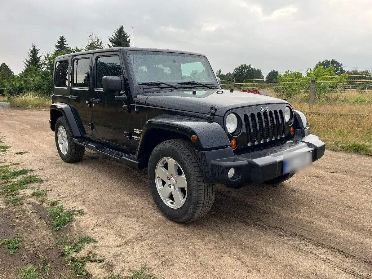Gebraucht Jeep Wrangler Sahara 200 PS (147 kW) 2012 Schwarz SUV