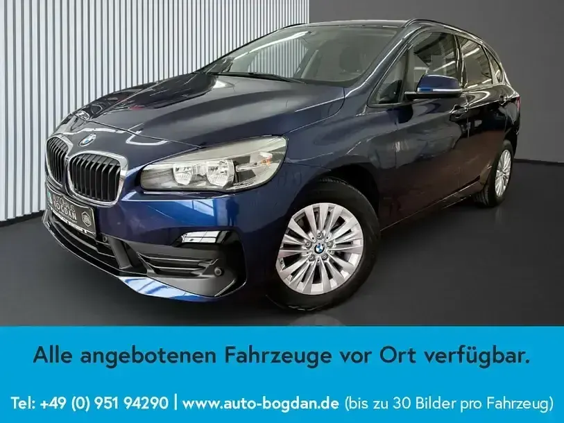 Gebraucht BMW 218 Active Tourer Advantage 150 PS (110 kW) 2020 Blau Van / Kleinbus