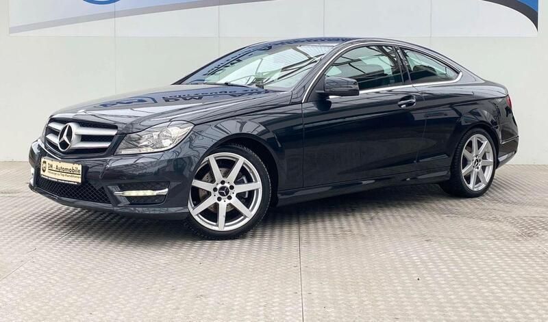 Schwarz Gebraucht 2014 Mercedes C180 Coupé | 12.000 € (Superpreis) - Bild 1/4