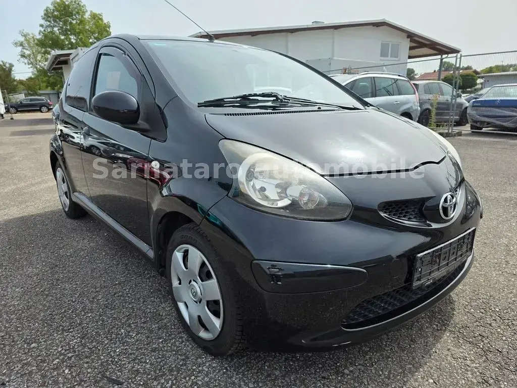 Gebraucht Toyota Aygo Cool 68 PS (50 kW) 2009 Schwarz Kleinwagen
