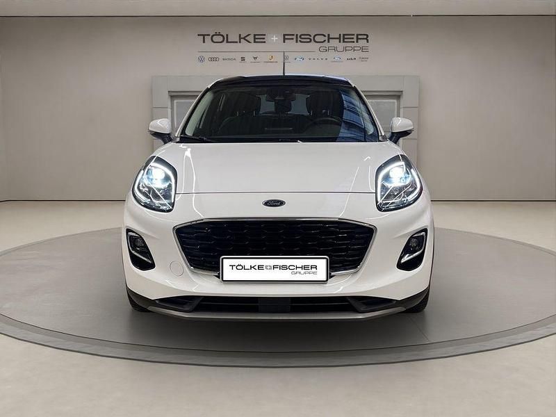 Gebraucht Ford Puma Titanium 125 PS (91 kW) 2021 Frost weiss (metallic) SUV