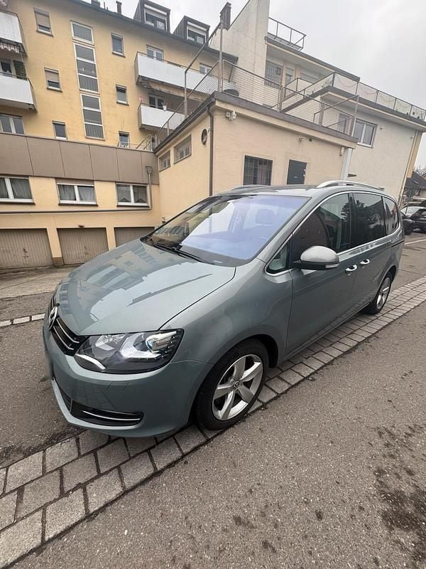 Gebraucht VW Sharan 177 PS (130 kW) 2013 Grün Van / Kleinbus