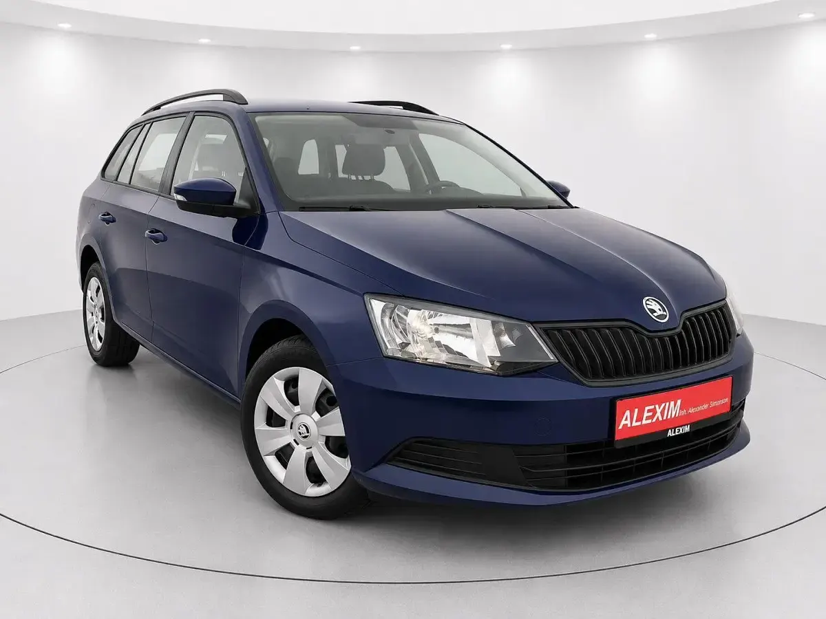 Gebraucht Skoda Fabia 75 PS (55 kW) 2017 Blau Kombi