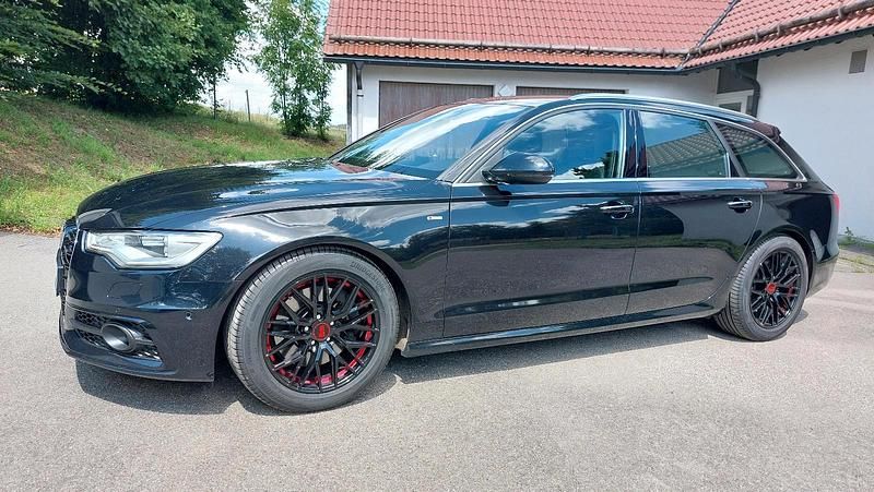 Schwarz Gebraucht 2014 Audi A6 S-Line Kombi | 14.999 € (Fairer Preis) - Bild 1/4