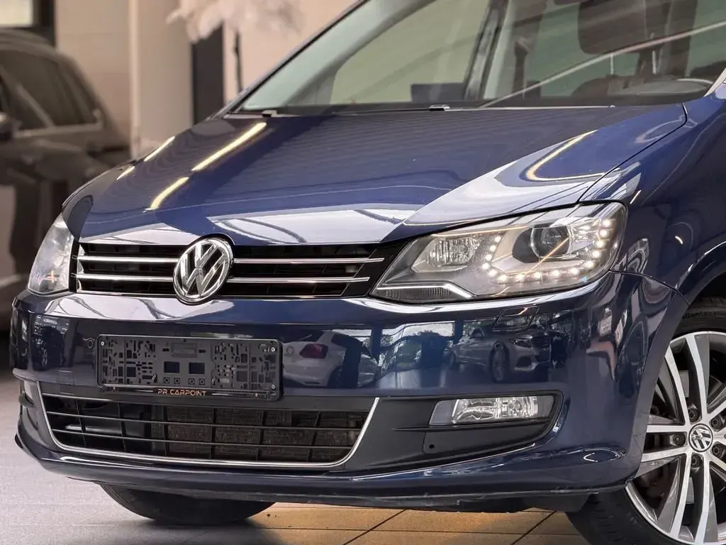 Gebraucht VW Sharan Match 140 PS (102 kW) 2012 Blau Van / Kleinbus