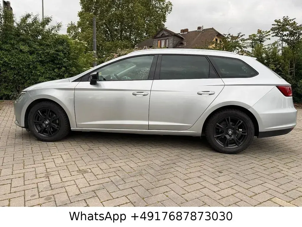 Gebraucht Seat Leon ST Style 110 PS (80 kW) 2016 "estrella" silber Kombi