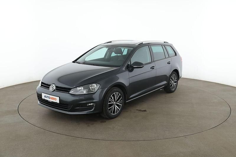 Gebraucht VW Golf VII Allstar 125 PS (91 kW) 2016 Schwarz Kombi
