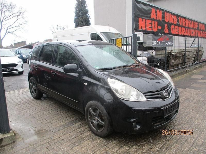 Gebraucht Nissan Note I-Way 88 PS (64 kW) 2009 Schwarz Kleinwagen