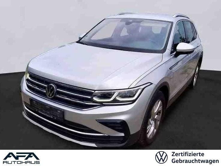 Silber Gebraucht 2022 VW Tiguan Elegance SUV | 29.883 € (Fairer Preis) - Bild 1/4