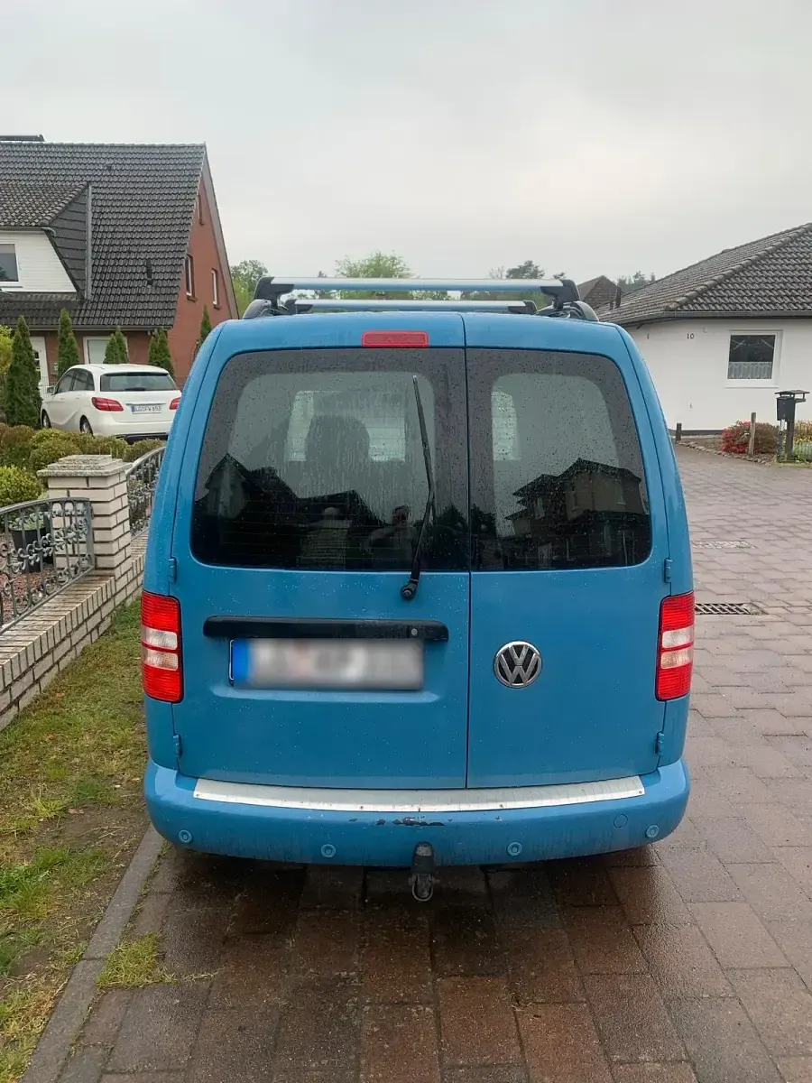 Gebraucht VW Caddy 110 PS (80 kW) 2012 Blau Van / Kleinbus