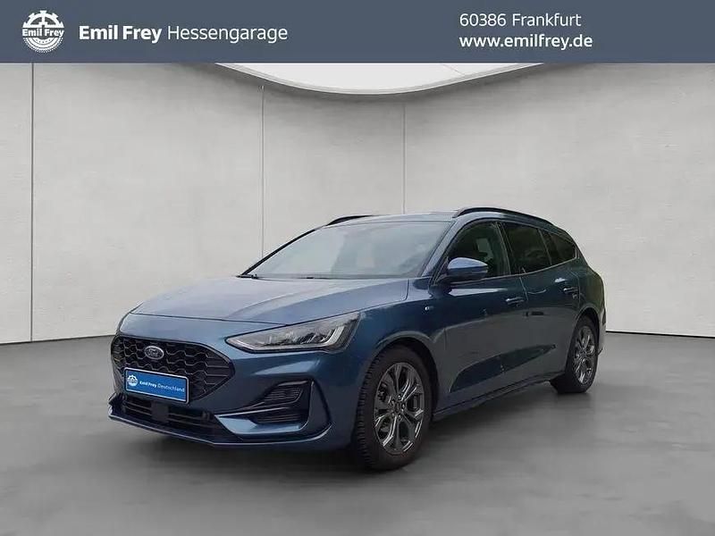 Chrome blue metallic Gebraucht 2023 Ford Focus ST-Line X Kombi | 21.950 € (Fairer Preis) - Bild 1/4