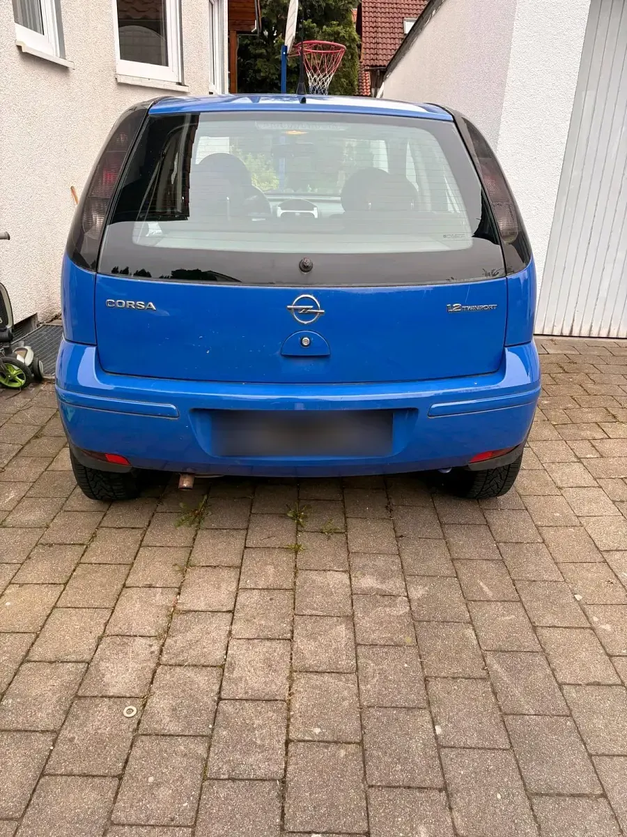 Gebraucht Opel Corsa 75 PS (55 kW) 2000 Blau Kleinwagen