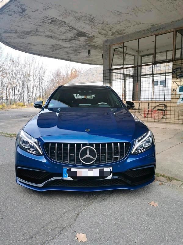 Gebraucht Mercedes C63S AMG 510 PS (375 kW) 2018 Blau Kombi