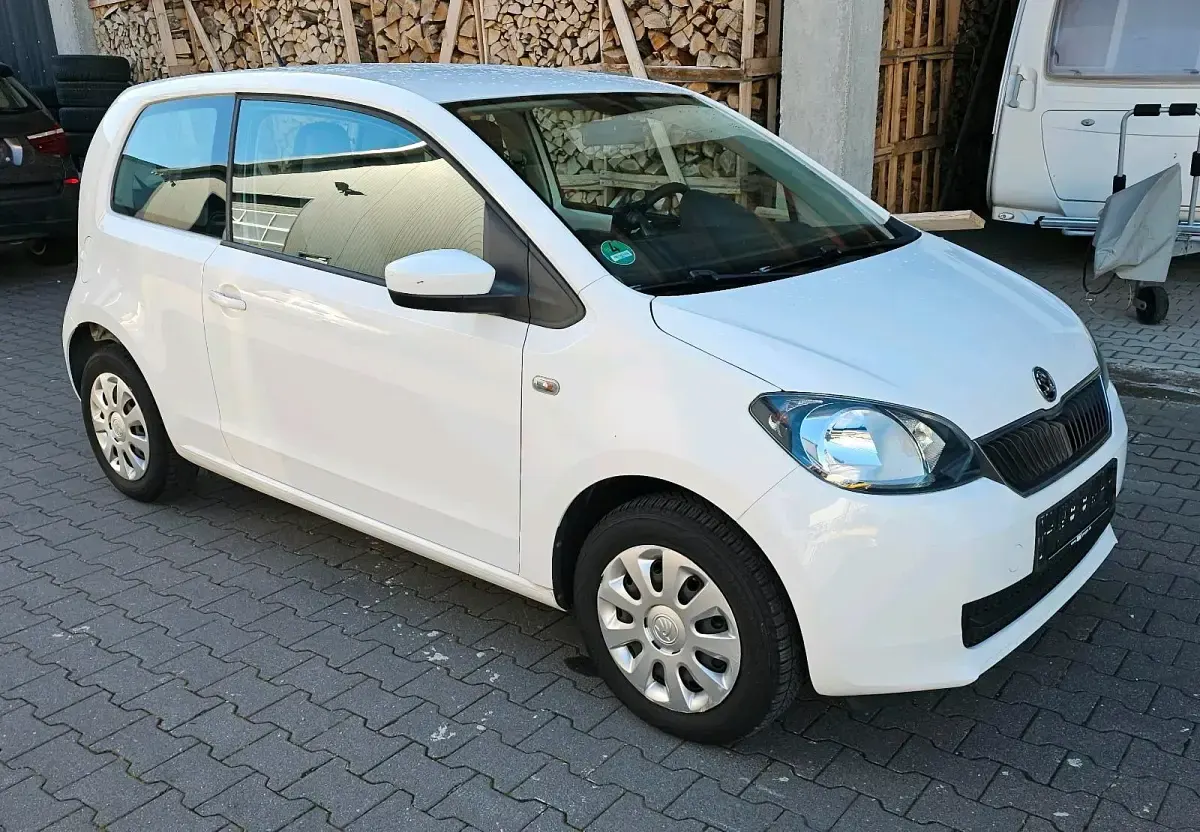 Gebraucht Skoda Citigo 60 PS (44 kW) 2015 Weiß Kleinwagen